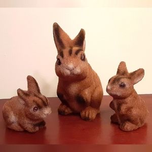 Vintage Bunny Family Easter Decor